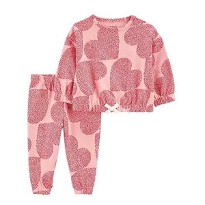 3/$20, BabygirlCarter's 2-Piece Heart Outfit Matching Set
